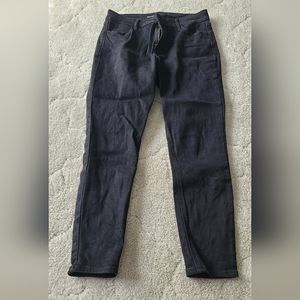 Old Navy High Rise Super Skinny Black Jeans